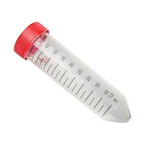 50mL Diamond Max™ Polypropylene Centrifuge Tube with Attached PE Cap - Sterile