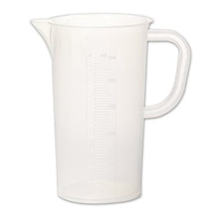 Tall Form Polypropylene Pitchers with Handle