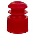 13mm Red Flanged Cap