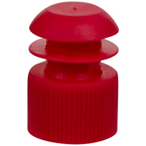 16mm Red Flanged Cap