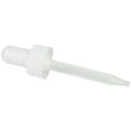 18/400 White Bulb Closure with 66mm Glass Dropper