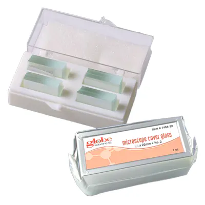 20mm L x 20mm W x 0.14mm Thick Coverslip
