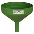 10" Top Diameter Green Tamco® Funnel with 1-1/2" OD Spout