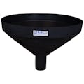 26" Top Diameter Black Tamco® Funnel with 4" OD Spout