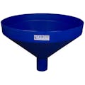 26" Top Diameter Blue Tamco® Funnel with 4" OD Spout