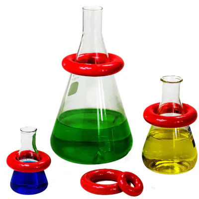 454gm Vikem® Vinyl Coated Lead Flask Weight - O-Ring