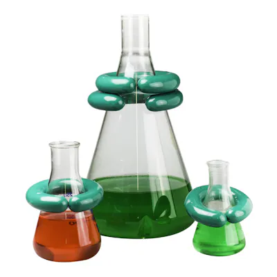681gm Vikem® Vinyl Coated Lead Flask Weight - C-ring