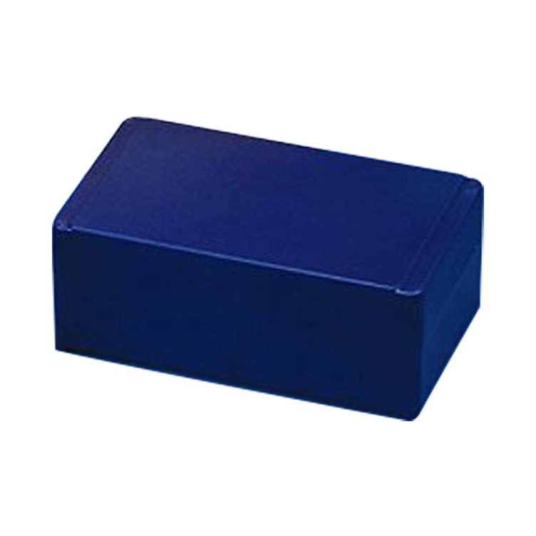 100 Slide Blue ABS Storage Box with Hinged Lid