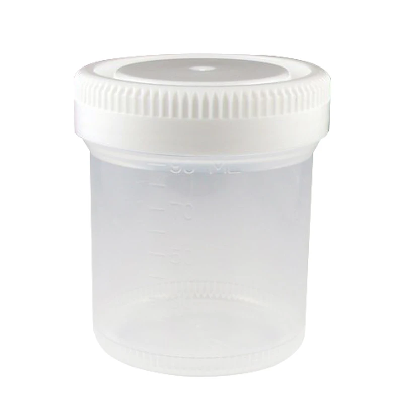 90mL Tite-Rite™ Non-Sterile Container with 53mm Cap - Case of 300