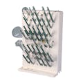 Benchtop, Single-Sided, 3 Tier Lab-Aire® 57 Pegs Drying Rack - 16" L x 7.5" W x 23.75" Hgt.