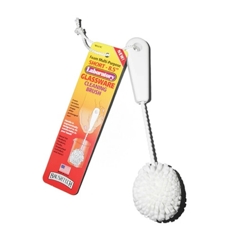 Short Foam Multi Purpose Lab Brush - 8.5" Long
