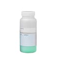 500mL Wide Mouth Write-On Natural HDPE Bottles with 53mm White Caps - Case of 12