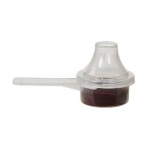 13cc Clear Polypropylene Scoop with Attached Funnel
