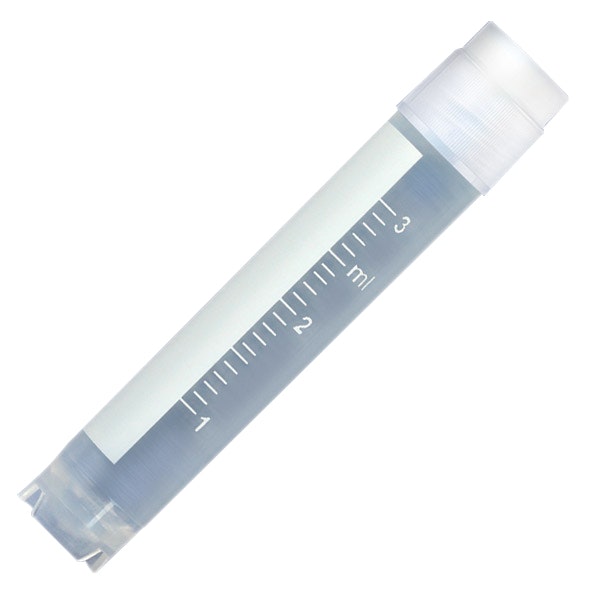 3mL CryoClear™ Vial with External Threads, Round Bottom, Self-Standing ...