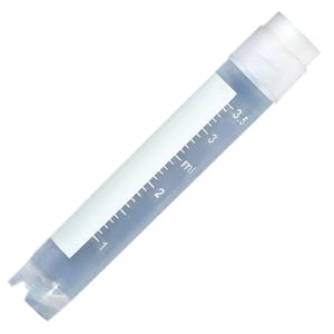 4mL CryoClear™ Vial with External Threads, Round Bottom, Self-Standing - Case of 500