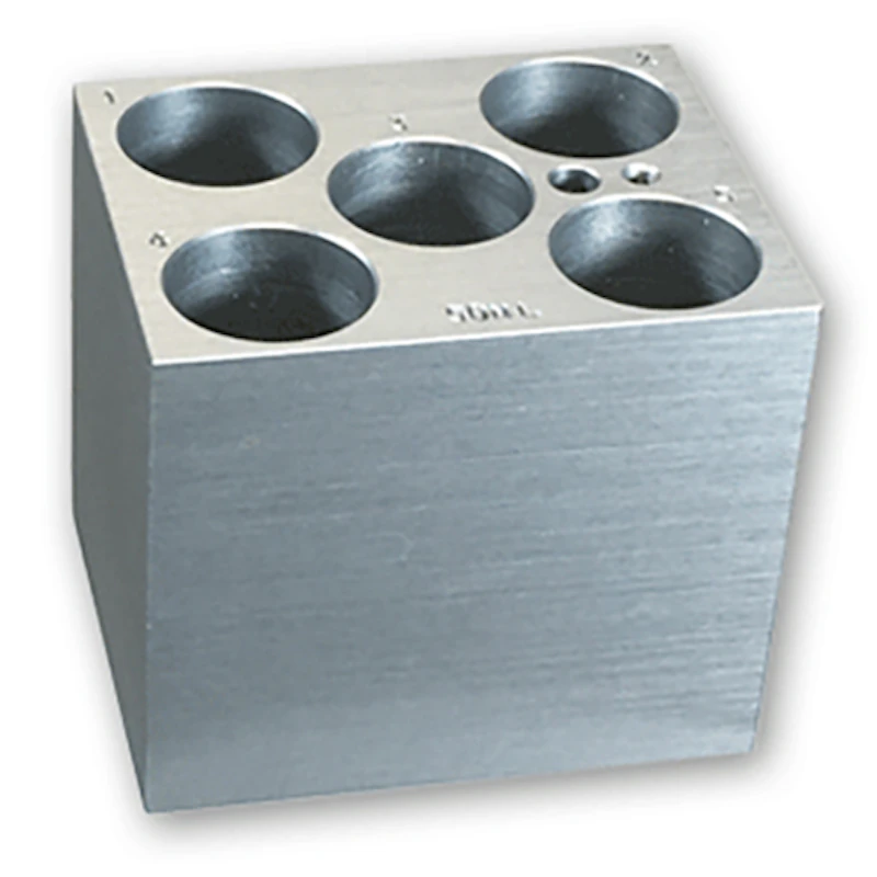 5 Slots x 50mL Tubes Block