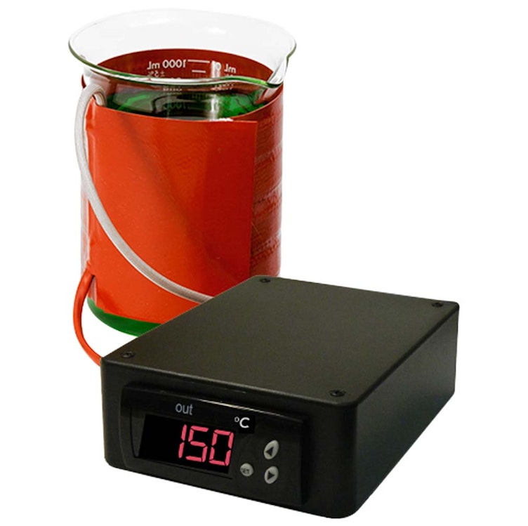 600mL BriskHeat® Beaker Heater with Temperature Controller in Celsius Display 120V