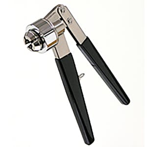 8mm Stainless Steel Hand Operated Crimper with Grip