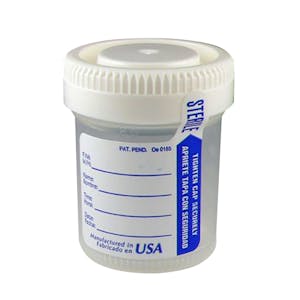 60mL Tite-Rite™ Sterile Container with 48mm Cap - Case of 500
