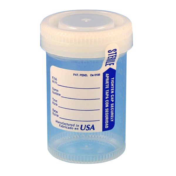 90mL Tite-Rite™ Sterile Container with 53mm Cap - Case of 400