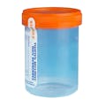 120mL Tite-Rite™ Sterile Container with 53mm Orange Cap - Case of 100