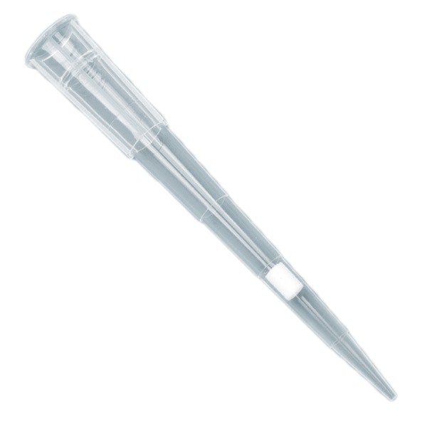 1uL to 20uL Certified Sterile Filtered Pipette Tips - Box of 1920