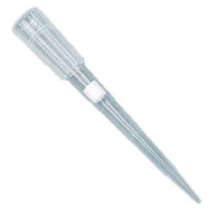1uL to 100uL Certified Sterile Filtered Pipette Tips - Box of 1920