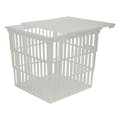 Test Tube Basket with Lid 9" L x 9" W x 9" Hgt.
