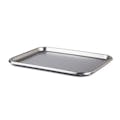 Stainless Steel Mayo-Style Tray - 14" L x 10" W