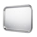 Stainless Steel Perforated Tray - 14" L x 10" W