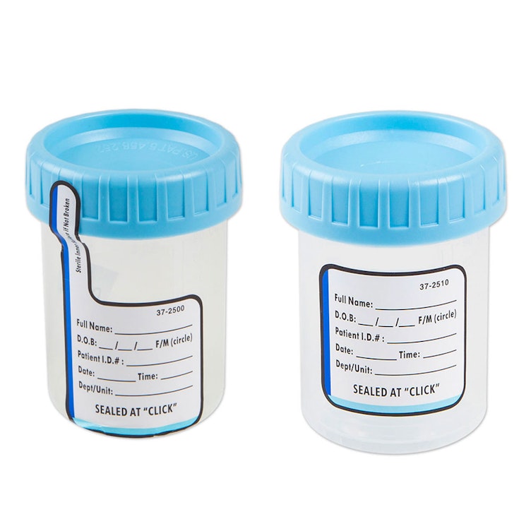 Cardinal Health Click Seal Specimen Containers - Click Seal Specimen  Container, Sterile, 120 cc - C13901A