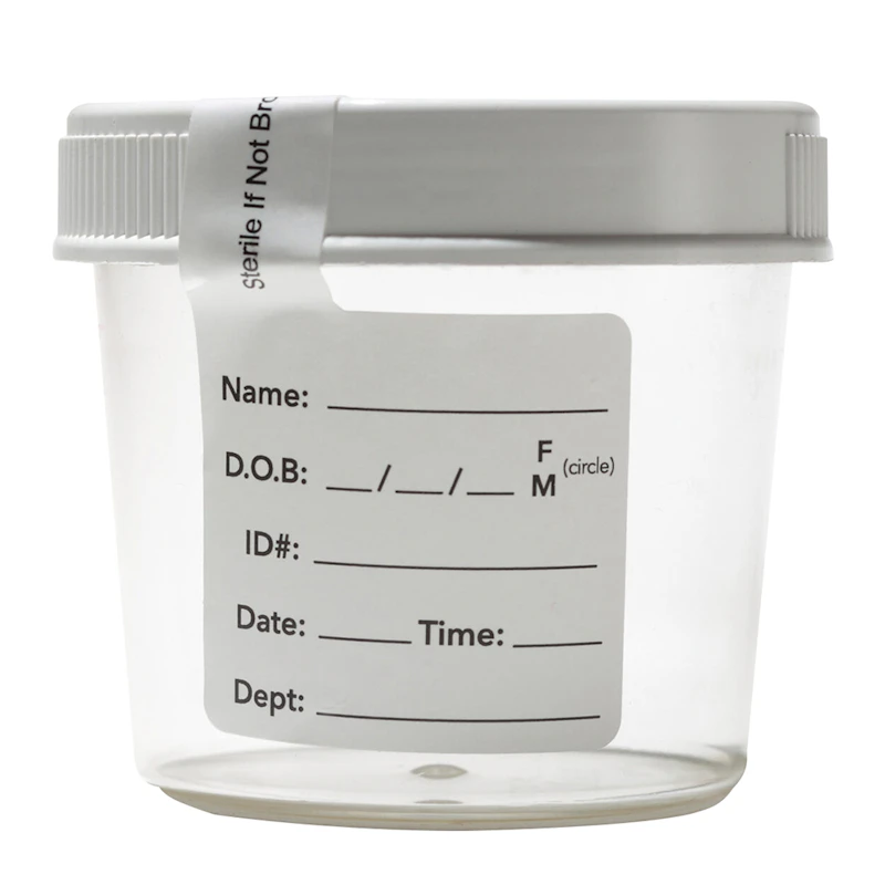 Biodegradable Specimen Container with Screw Cap