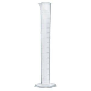 250mL TPX™ Measuring Graduated Cylinder with Octagonal Base - Class B