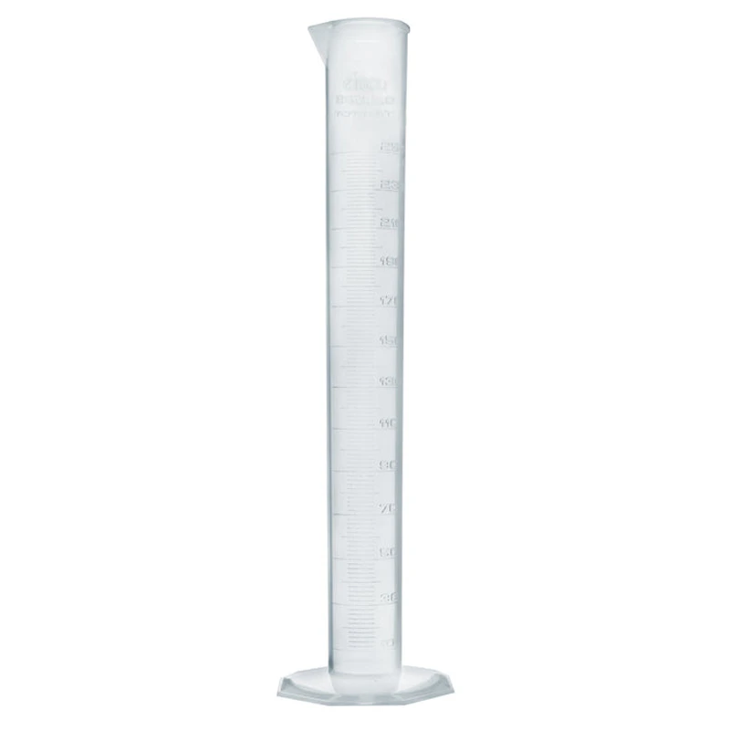 250mL TPX™ Measuring Graduated Cylinder with Octagonal Base - Class B