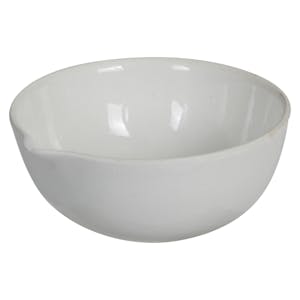 100mL Deep Form Porcelain Evaporating Basin with Spout