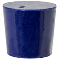Size 5 Solid Blue Silicone Stopper - Package of 12