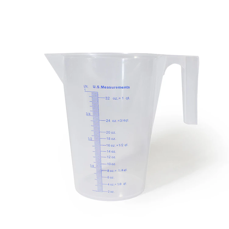 1 Liter Economy Graduated Pitcher | U.S. Plastic Corp.