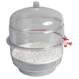 Clear Polycarbonate Vaccuum Desiccators