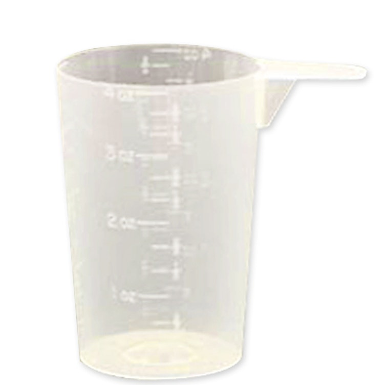 6ml Pp Dry Measuring Cup Sizes, Graduate Plastic Oral Solution Cup