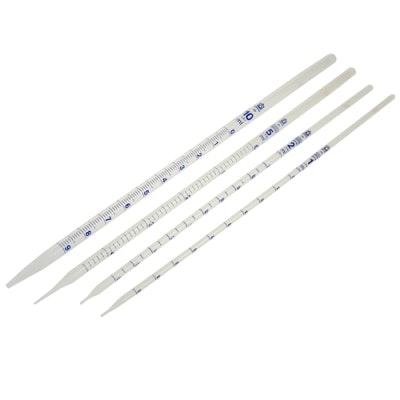 10mL Polypropylene Graduated Measuring Pipettes