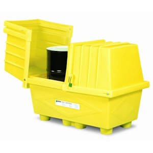 Poly-Safetypack® Yellow with Lid