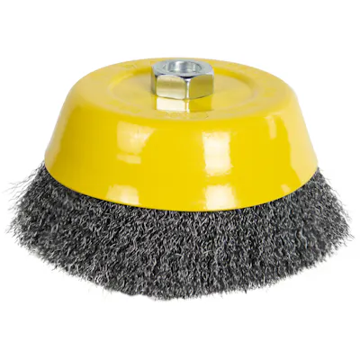 6" Crimped Wire Cup Brushes