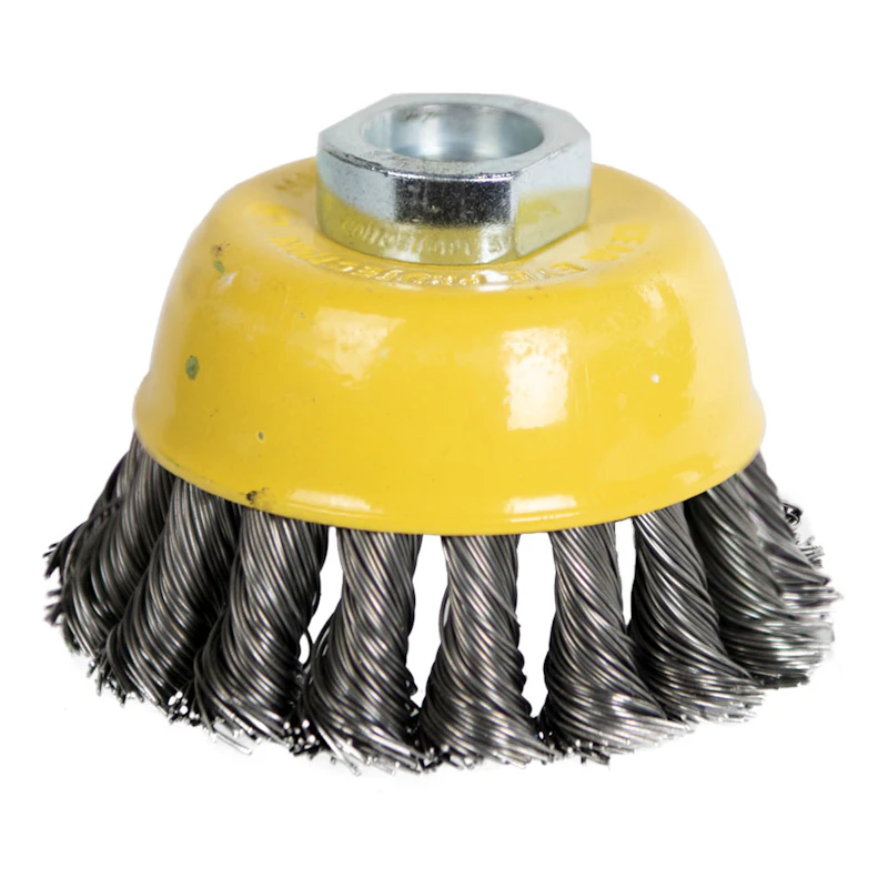 3" Knotted Wire Cup Brushes