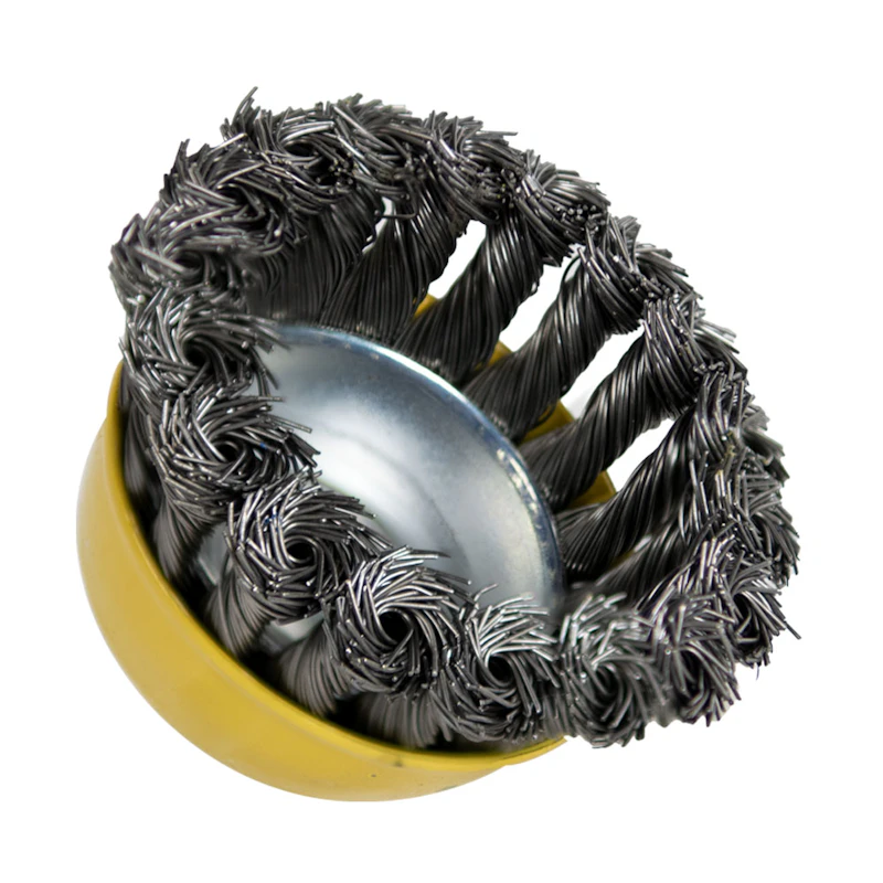 3" Knotted Wire Cup Brushes