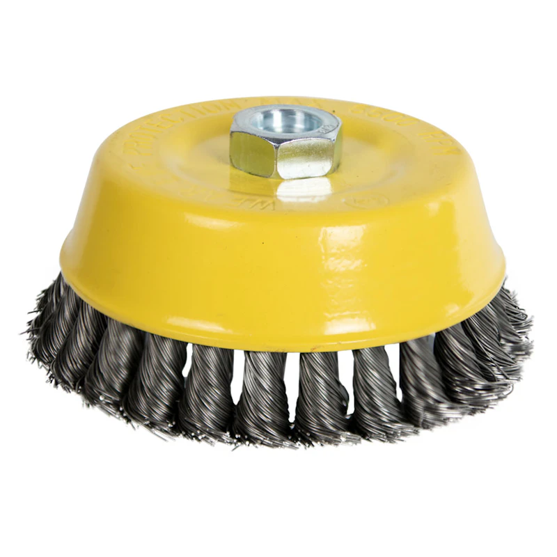 5" Knotted Wire Cup Brushes