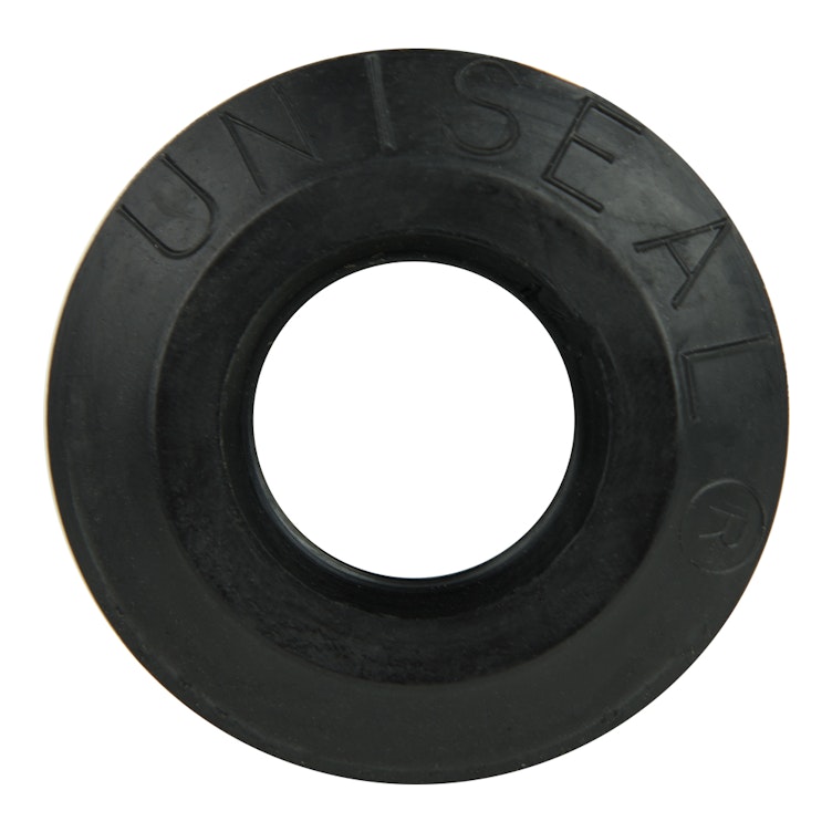 3/4" Black Uniseal® Pipe-to-Tank Seal