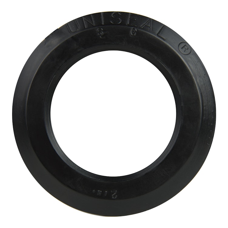2" Black Uniseal® Pipe-to-Tank Seal