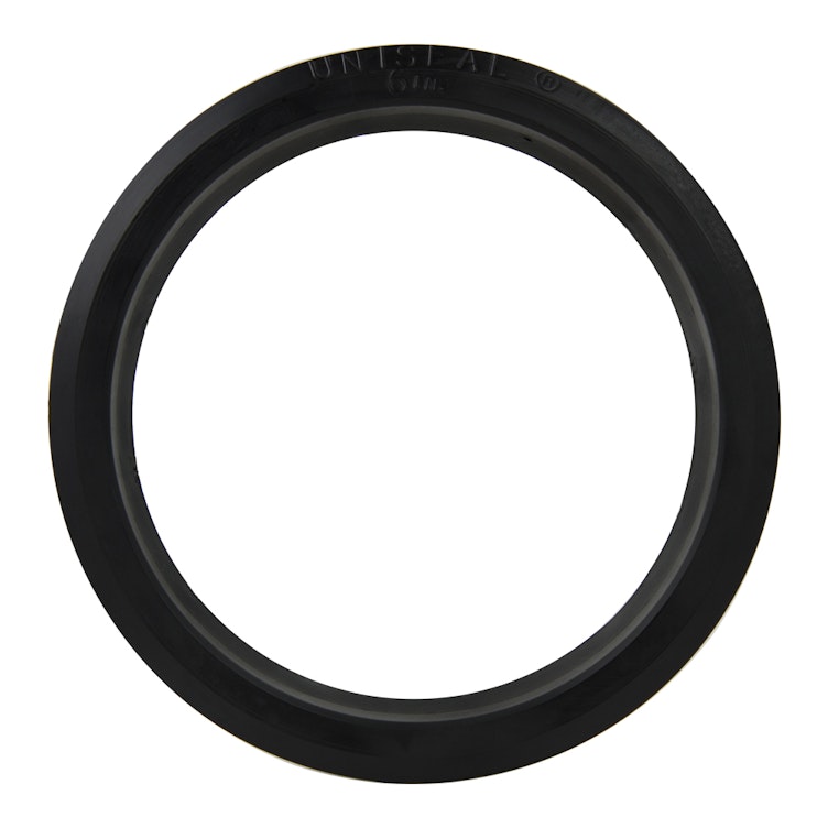 6" Black Uniseal® Pipe-to-Tank Seal