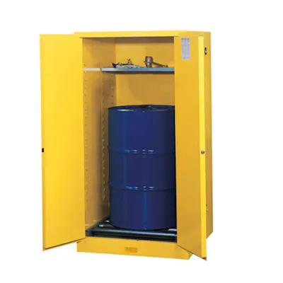 Justrite® Sure-Grip® EX Vertical Drum Cabinets