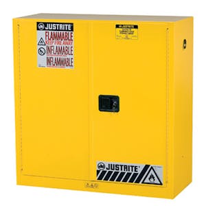 30 Gallon Manual Justrite® Sure-Grip® EX Safety Cabinet